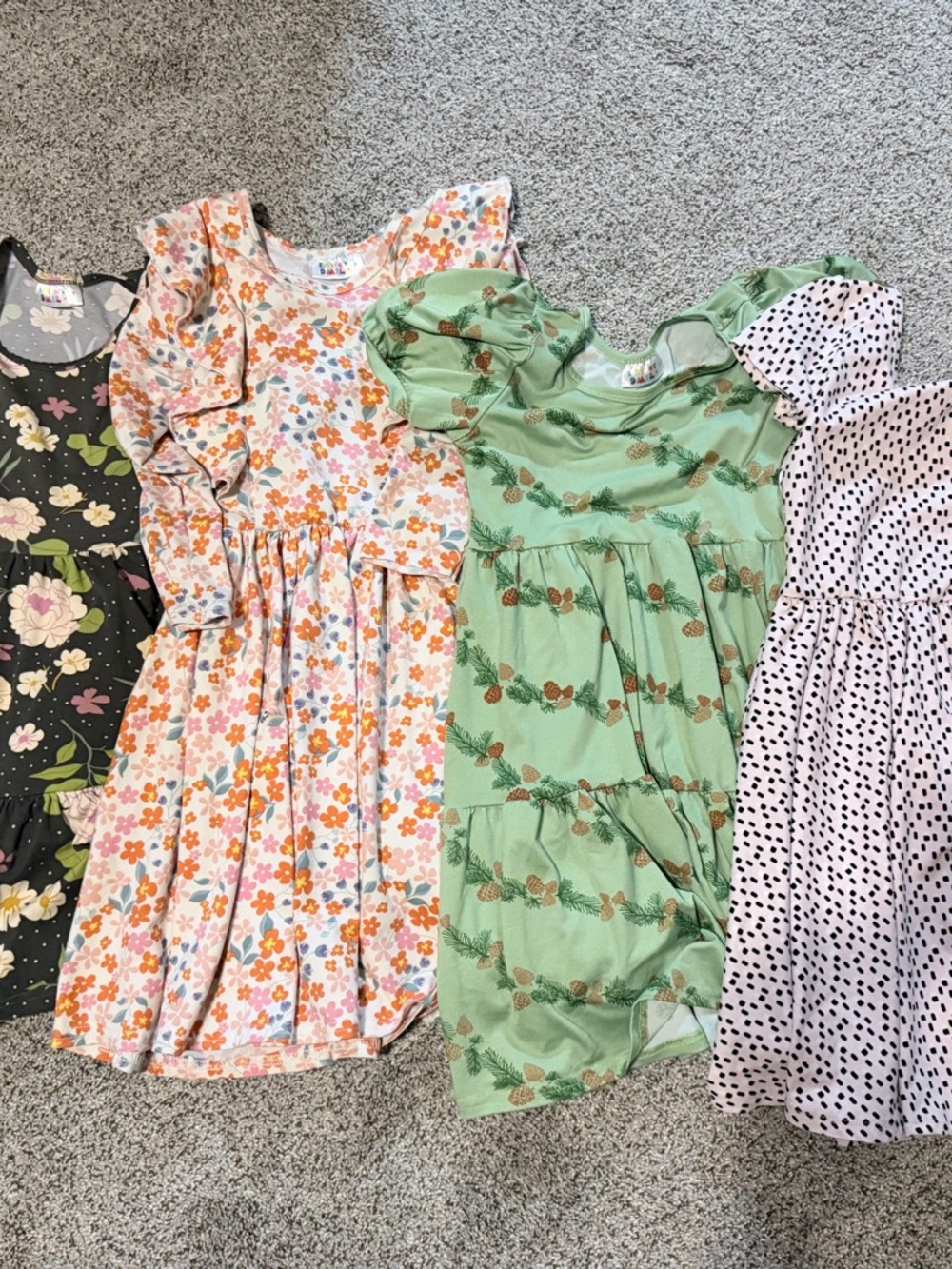 4 Dot dot smile dresses size 7
